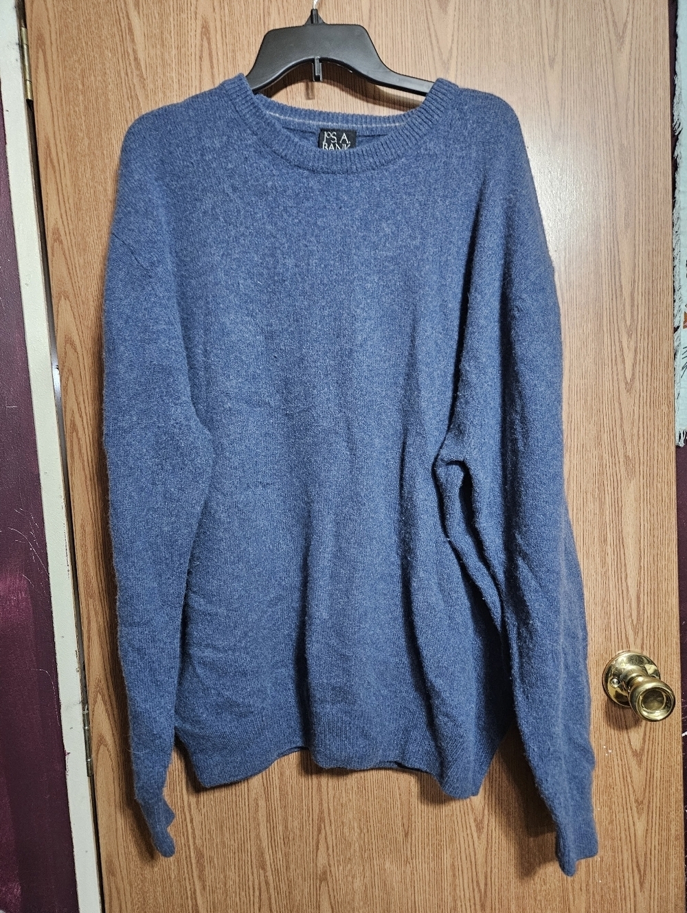 Jos. A Bank Executive Collection Lambs Wool Crew Neck Sweater Size XXL!